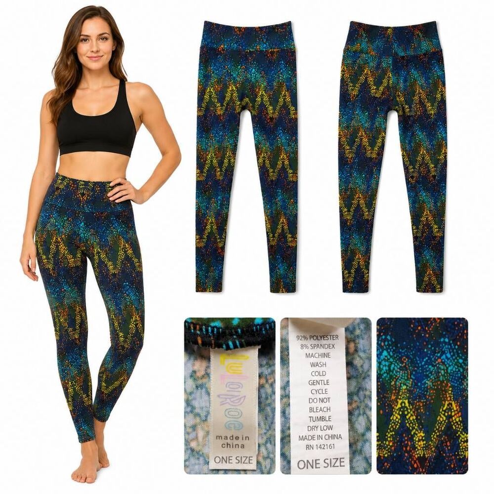LulaRoe One Size Print Legging Pants